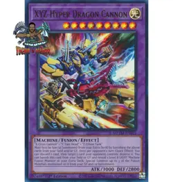 Yugioh! 1x XYZ-Hyper Dragon Cannon MZTM-EN021 Ultra Rare 1st Ed NM - Image 1