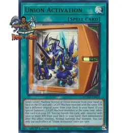 Yugioh! 1x Union Activation MZTM-EN023 Ultra Rare 1st Ed NM - Image 1