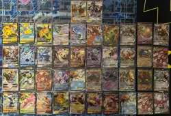 Pokemon TCG Mixed Lot of 42 V/Vstar/VMax/Ex/Gx All (LP-MP) - Image 2