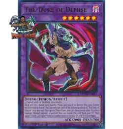 Yugioh! 1x The Duke of Demise MZTM-EN033 Ultra Rare 1st Ed NM - Image 1