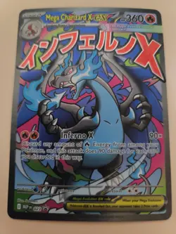 Mega Charizard X EX 023 Pokemon Promo NM to Mint - Image 1