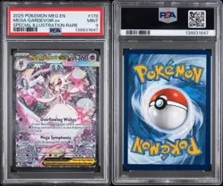 2025 POKEMON MEG EN-MEGA EVOLUTION #178 MEGA GARDEVOIR EX PSA 9 - Image 3