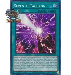 Yugioh! 1x Seventh Tachyon MZTM-EN016 Collector's Rare 1st Ed NM - Image 1
