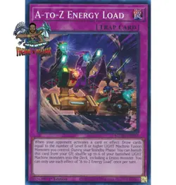 Yugioh! 1x A-to-Z Energy Load MZTM-EN024 Collector's Rare 1st Ed NM - Image 1