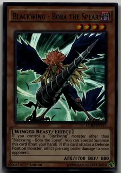 Blackwing - Bora the Spear Ultra Rare Legendary Collection 5D's LC5D-EN111 LP - Image 1
