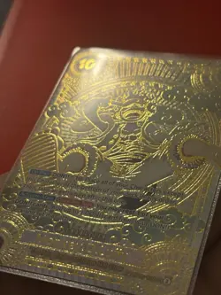 One Piece CCG Monkey.D.Luffy 3rd Anniversary Gold OP05-119 - Image 3