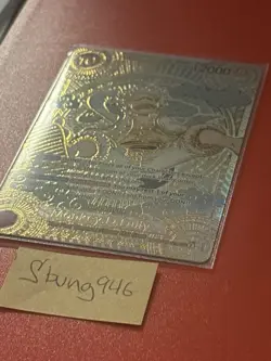 One Piece CCG Monkey.D.Luffy 3rd Anniversary Gold OP05-119 - Image 5