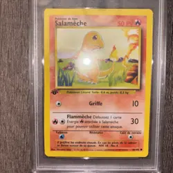 Pokemon card Charmander (Salameche) base set French PSA 10 - Image 2