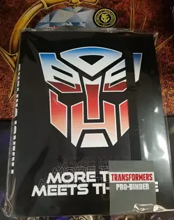 Ultra Pro Transformers Shields 9-Pocket PRO Trading Card Binder - Image 1