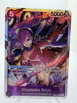 EB03-031 Vinsmoke Reiju SR NM One Piece Card Game - Heroines Edition - Image 1