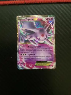 Espeon EX - 52/122 - Pokemon Breakpoint XY Ultra Rare Card NM - Image 1