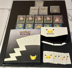 pokemon celebrations Binder Filled w/ 336 Cards And Trainer Box W/ Accessories - Image 2