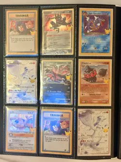 pokemon celebrations Binder Filled w/ 336 Cards And Trainer Box W/ Accessories - Image 4