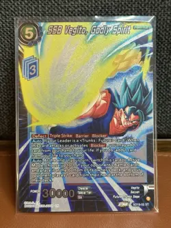 Dragon Ball Super Card Game SSB Vegito, Godly Spirit SD18-02 - Image 1
