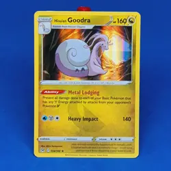 Goodra Holo Rare 134/196 Lost Origin Hisuian Pokemon Card Tcg Ccg 2022 - Image 1
