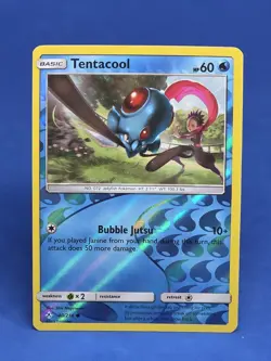 Tentacool Reverse Holo 40/214 Unbroken Bonds Pokemon Card Tcg Ccg 2019 - Image 1