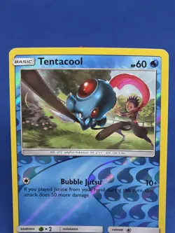 Tentacool Reverse Holo 40/214 Unbroken Bonds Pokemon Card Tcg Ccg 2019 - Image 3