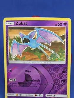 Zubat Reverse Holo 64/214 Unbroken Bonds Pokemon Card Tcg Ccg 2019 - Image 3