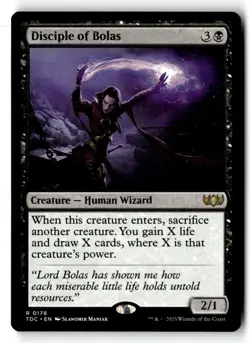 Disciple of Bolas 178 Commander: Tarkir: Dragonstorm Magic: The Gathering NM - Image 1