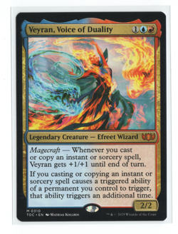 MTG - Veyran, Voice of Duality - Normal - Tarkir: Dragonstorm Commander - NM - Image 1