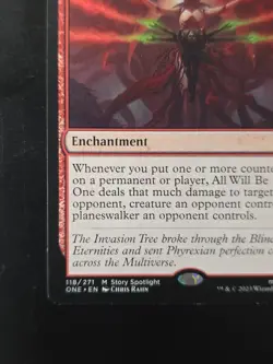 MTG All Will Be One Phyrexia All Will Be One (ONE) 118/271 Regular LP - Image 3