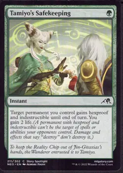 Tamiyo's Safekeeping - Kamigawa: Neon Dynasty - Magic MTG NM - Image 1