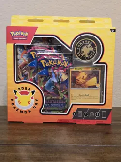 LOT OF 3 - TCG Pokemon Day 2026 Collection Boxes - Factory Sealed - Pikachu Coin - Image 2