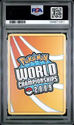 2009 POKEMON WORLD CHAMPIONSHIPS PROMO QUEENGAR #18 GENGAR PSA 3 - Image 2