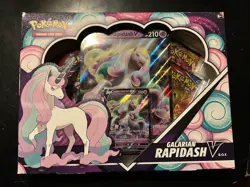 Pokemon TCG: Galarian Rapidash V Box - Sealed - Sword & Shield New - Image 1