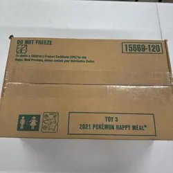POKEMON 25TH ANNIVERSARY SEALED CASE OF 150 PACKS MCDONALDS 2021 - TOY 3 - Image 2