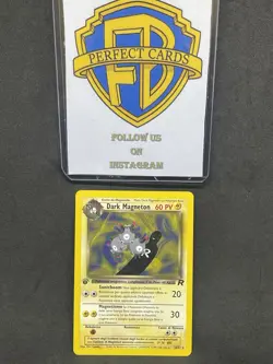 POKEMON ROCKET 1 EDIZIONE DARK MAGNETON NONHOLO 28/82 NM ITA - Image 1