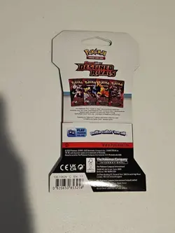 1x Pokemon TCG Destined Rivals Sleeved Booster Packs NIB Factory Sealed SV10 - Image 2