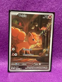 ✨Vulpix 138/132 Mega Evolution Full Art Holo Pokemon TCG✨ - Image 3