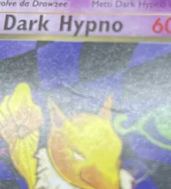 POKEMON ROCKET 1 EDIZIONE DARK HYPNO NONHOLO 26/82 LP- ITA - Image 3