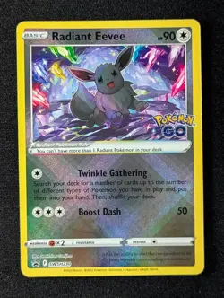 2022 Pokemon RADIANT EEVEE #SWSH230 Sword & Shield Radiant Eevee ENG (A) - Image 1