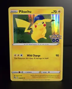 Pokemon TCG - PIKACHU - 028/078 - HOLO - RARE - Pokemon GO (2022) - LP - Image 1