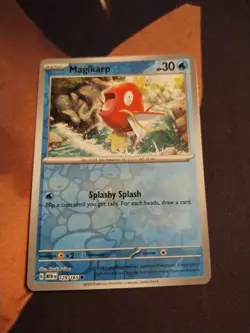Pokemon TCG Magikarp Scarlet & Violet-151 129/165 Reverse Holo Common-NM - Image 1