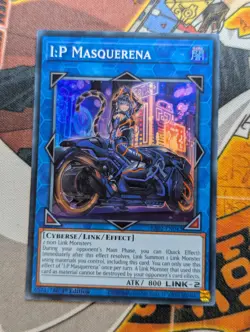 Yugioh I:P Masquerena RA02 EN042 Super Rare 1st ED - Image 1