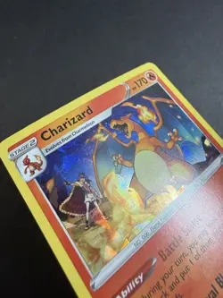 Pokemon TCG Charizard Vivid Voltage 025/185 Holo Exclusive Cracked Ice Holo - Image 3