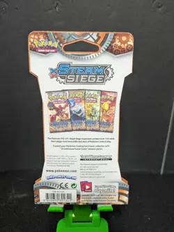 Pokemon XY Steam Siege Sleeved Booster Pack New Factory Sealed - Image 2