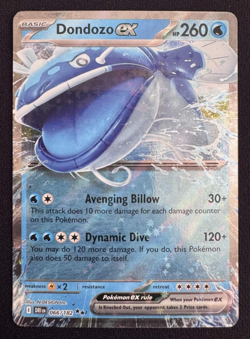 Pokemon Dondozo ex - 066/182 Double Rare Holo SV10: Destined Rivals NM - Image 1