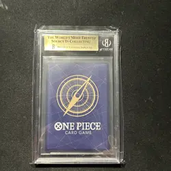 2025 One Piece OP13-118 Monkey D Luffy ALT ART SEC • BGS 10 PRISTINE - Image 2