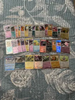 Pokemon Pokeball Card Lot 27 pokeball/7 masterball cards - Image 1
