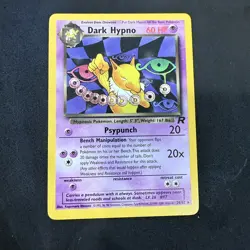 Dark Hypno 26/82 Team Rocket Rare Pokemon Card WOTC 2000 NM - Image 1
