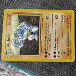Machoke 49/130 - VINTAGE WOTC Pokemon Card - BASE SET 2 - NM/M - Image 3