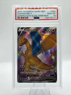 Charizard V SWSH050 SWSH: Sword & Shield Promo Cards Holo - Image 1