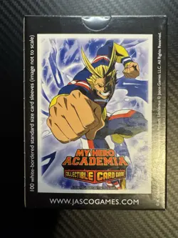 Dragon Shield 100 Standard Card Sleeves Matte My Hero Academia All Might Punch - Image 2