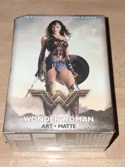 Dragon Shield Sleeves:Matte - Justice League Wonder Woman 100 Sleeves NEW Sealed - Image 4