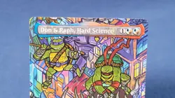 Don and Raph Hard Science - Borderless - Teenage Mutant Ninja Turtles - NM - Image 2