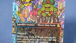 Don and Raph Hard Science - Borderless - Teenage Mutant Ninja Turtles - NM - Image 3